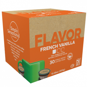 Simply Sensational Flavor - French Vanilla Single Serve Pods