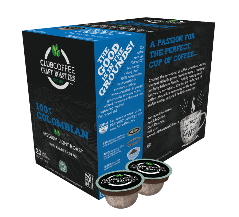 Craft Roasters 100% Colombian Single Serve Pods - Image 2