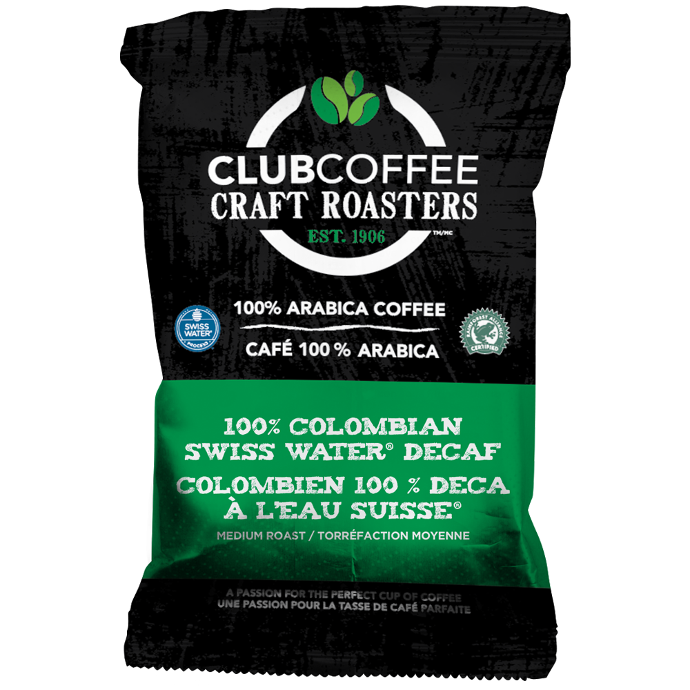 Craft Roasters 100% Colombian Swiss Water® Decaf Fractional Package